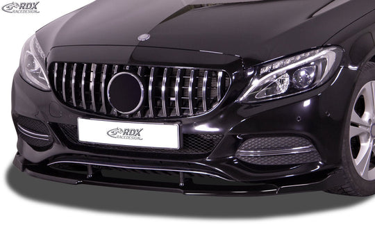 Front Spoiler VARIO-X for MERCEDES C-Class W205, S205, C205 (-2018) "V2" Front Lip Splitter - RDX - Front Lip - RDX - RDFAVX30123