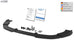 Front Spoiler VARIO-X for MERCEDES Citan (W415 / X / -2021) Front Lip Splitter - RDX - Front Lip - RDX - RDFAVX30187