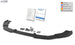 Front Spoiler VARIO-X for MERCEDES CLA Sport AMG-Sport C117 / X117 2016+ Front Lip Splitter RDX - RDX - RDFAVX30222