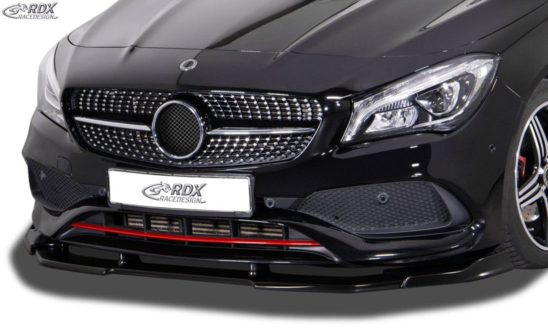 Front Spoiler VARIO-X for MERCEDES CLA Sport AMG-Sport C117 / X117 2016+ Front Lip Splitter RDX - RDX - RDFAVX30222