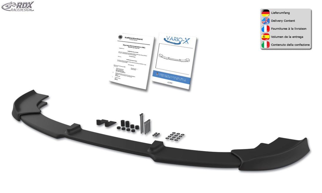 Front Spoiler VARIO-X for MERCEDES CLC-Class CL203 (2008-2011) Front Lip Splitter - RDX - Front Lip - RDX - RDFAVX30651