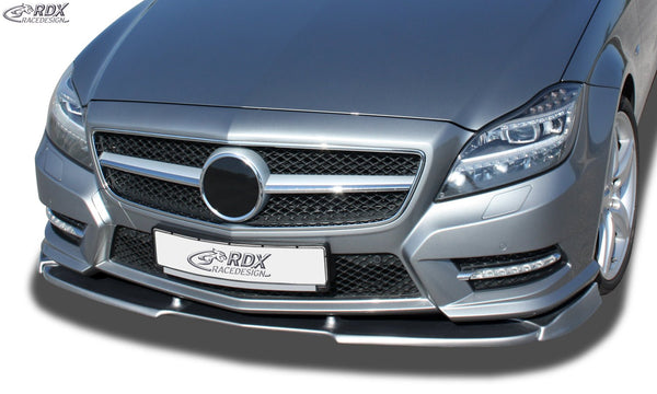 Spoiler delantero VARIO-X para MERCEDES Clase CLS C218 -08/2014 para vehículos con paragolpes delantero AMG-Styling - Splitter de labio delantero - RDX
