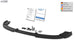 Front Spoiler VARIO-X for MERCEDES E-class A207 / C207 2013+ Front Lip Splitter - RDX - Front Lip - RDX - RDFAVX30774