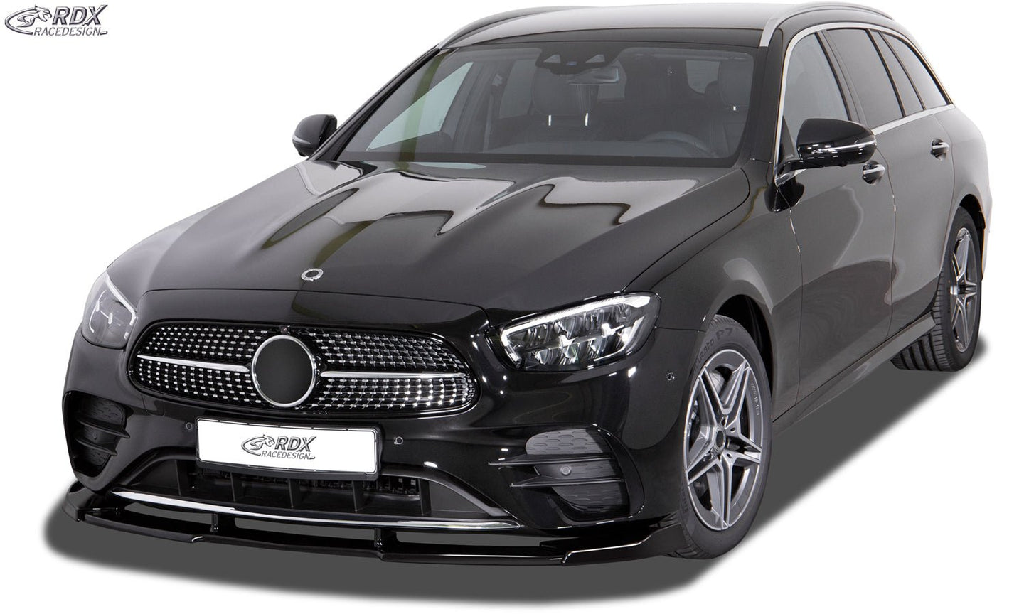 Front Spoiler VARIO-X for MERCEDES E-Class AMG-Line (2020+) W213, S213, A238, C238 Front Lip Splitter - RDX - Front Lip - RDX - RDFAVX30201
