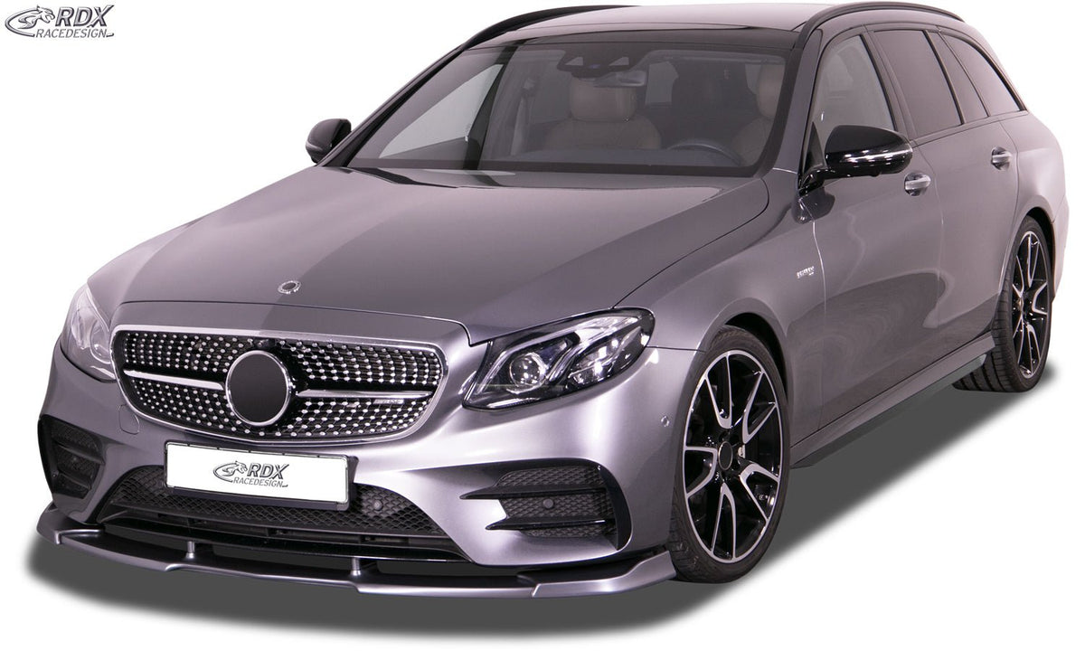 Front Spoiler VARIO-X for MERCEDES E-Class AMG-Line & E43 AMG W213 / S213 (2016-2020) "Design 2" - RDX - Front Lip - RDX - RDFAVX30953