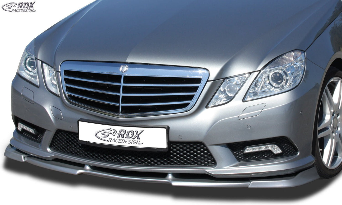 Front Spoiler VARIO-X for MERCEDES E-class W212 AMG-Styling 2009-2013 (Fit for Cars with AMG-Styling Frontbumper) Front Lip Splitter - RDX - Front Lip - RDX - RDFAVX30366