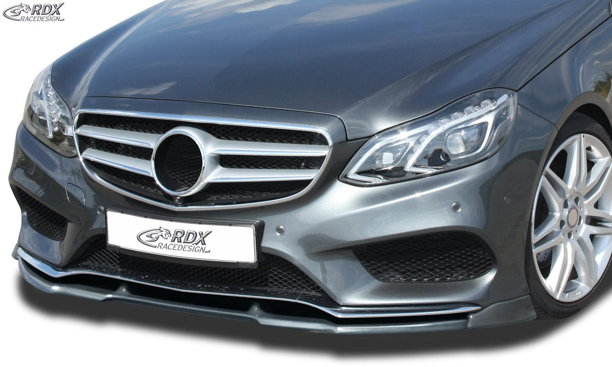 Front Spoiler VARIO-X for MERCEDES E-class W212 AMG-Styling 2013+ (Fit for Cars with AMG-Styling Frontbumper) Front Lip Splitter - RDX - Front Lip - RDX - RDFAVX30368