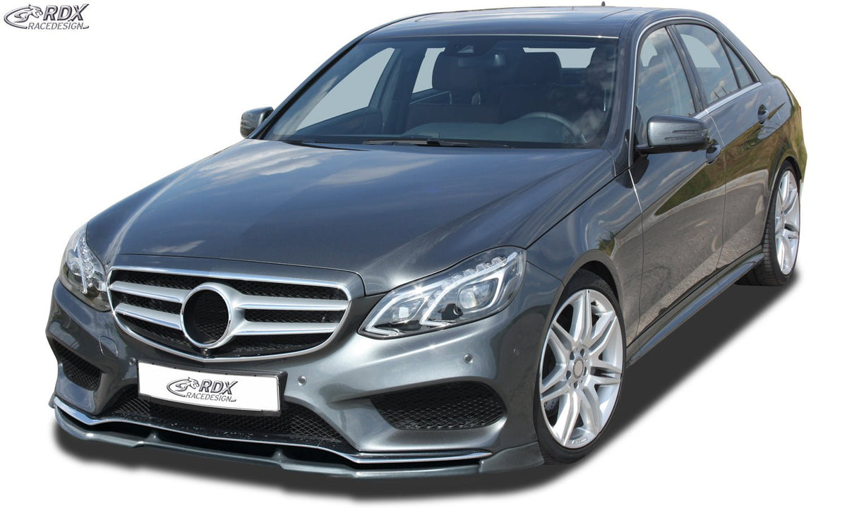Front Spoiler VARIO-X for MERCEDES E-class W212 AMG-Styling 2013+ (Fit for Cars with AMG-Styling Frontbumper) Front Lip Splitter - RDX - Front Lip - RDX - RDFAVX30368