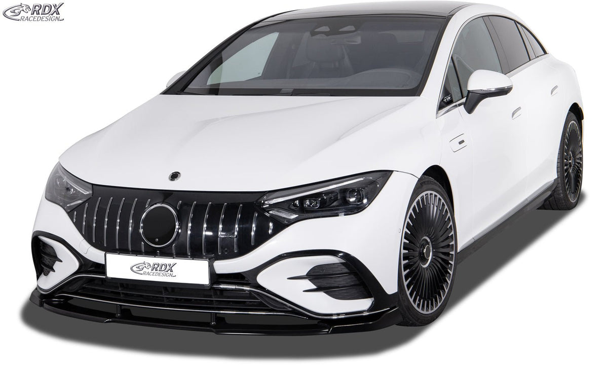 Front Spoiler VARIO-X for MERCEDES EQE Saloon, also AMG & AMG-Line (V295, 2022+) Front Lip Splitter - RDX - Front Lip - RDX - RDFAVX30226