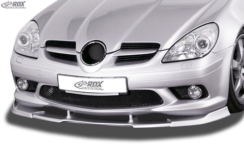Alerón delantero VARIO-X para MERCEDES SLK R171 AMG-Styling 2004-2008 (apto para vehículos con parachoques delantero AMG-Styling) Splitter de labio delantero - RDX