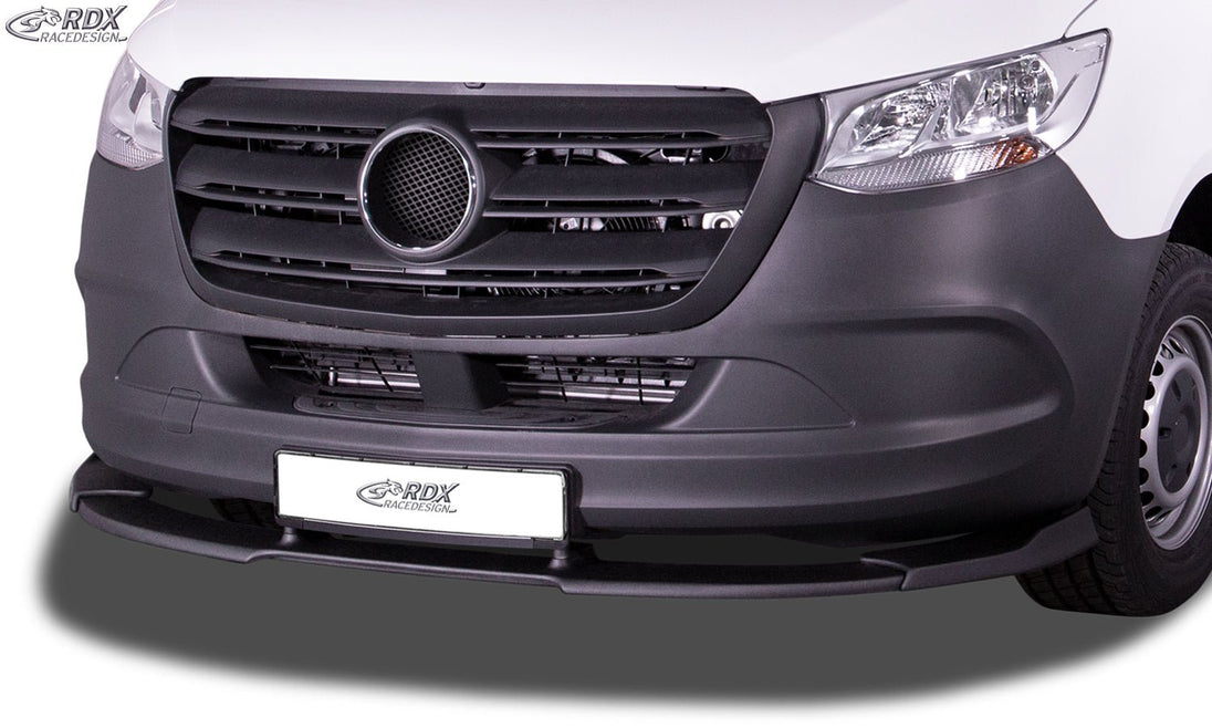 Front Spoiler VARIO-X for MERCEDES Sprinter (906/907/910 / 2018+) Front Lip Splitter - RDX - Front Lip - RDX - RDFAVX30186