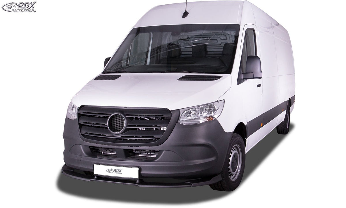 Front Spoiler VARIO-X for MERCEDES Sprinter (906/907/910 / 2018+) Front Lip Splitter - RDX - Front Lip - RDX - RDFAVX30186