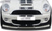 Front Spoiler VARIO-X for MINI R56 / R57 Cooper S Front Lip Splitter RDX - RDX - RDFAVX30386
