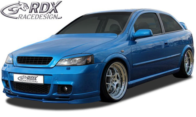 Front Spoiler VARIO-X for OPEL Astra G OPC 2 (Fit for OPC 2 and Cars with OPC 2 Frontbumper) Front Lip Splitter RDX - RDX - RDFAVX30031