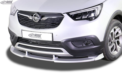 Spoiler delantero VARIO-X para OPEL / VAUXHALL Crossland X, divisor de labio delantero - RDX