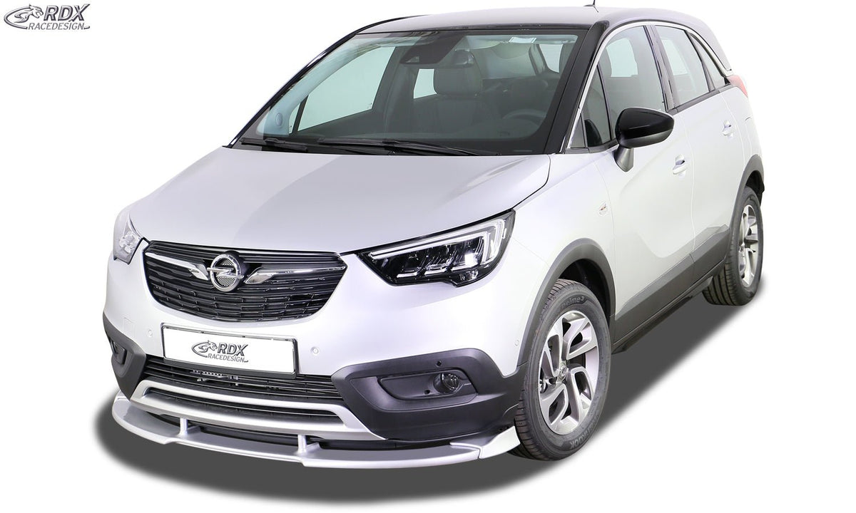 Front Spoiler VARIO-X for OPEL / VAUXHALL Crossland X Front Lip Splitter - RDX - Front Lip - RDX - RDFAVX30820