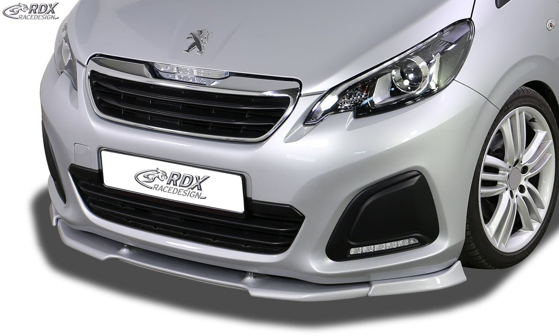 Front Spoiler VARIO-X for PEUGEOT 108 Front Lip Splitter - RDX - Front Lip - RDX - RDFAVX30788