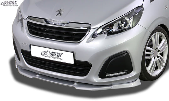Front Spoiler VARIO-X for PEUGEOT 108 Front Lip Splitter - RDX - Front Lip - RDX - RDFAVX30788