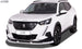 Front Spoiler VARIO-X for PEUGEOT 2008 (U) 2019+ Front Lip Splitter - RDX - Front Lip - RDX - RDFAVX30131