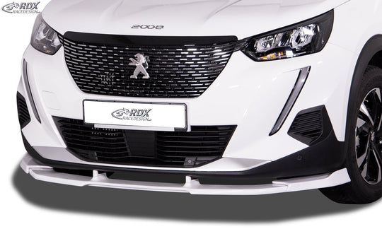 Front Spoiler VARIO-X for PEUGEOT 2008 (U) 2019+ Front Lip Splitter - RDX - Front Lip - RDX - RDFAVX30131