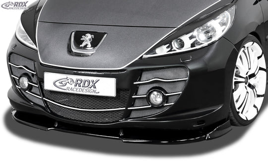 Front Spoiler VARIO-X for PEUGEOT 207 with Abbes-Front Front Lip Splitter - RDX - Front Lip - RDX - RDFAVX30771
