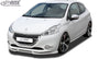 Front Spoiler VARIO-X for PEUGEOT 208 (2012-2019) Front Lip Splitter - RDX - Front Lip - RDX - RDFAVX30675