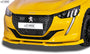 Front Spoiler VARIO-X for PEUGEOT 208 (U) 2019+ Front Lip Splitter - RDX - Front Lip - RDX - RDFAVX30922