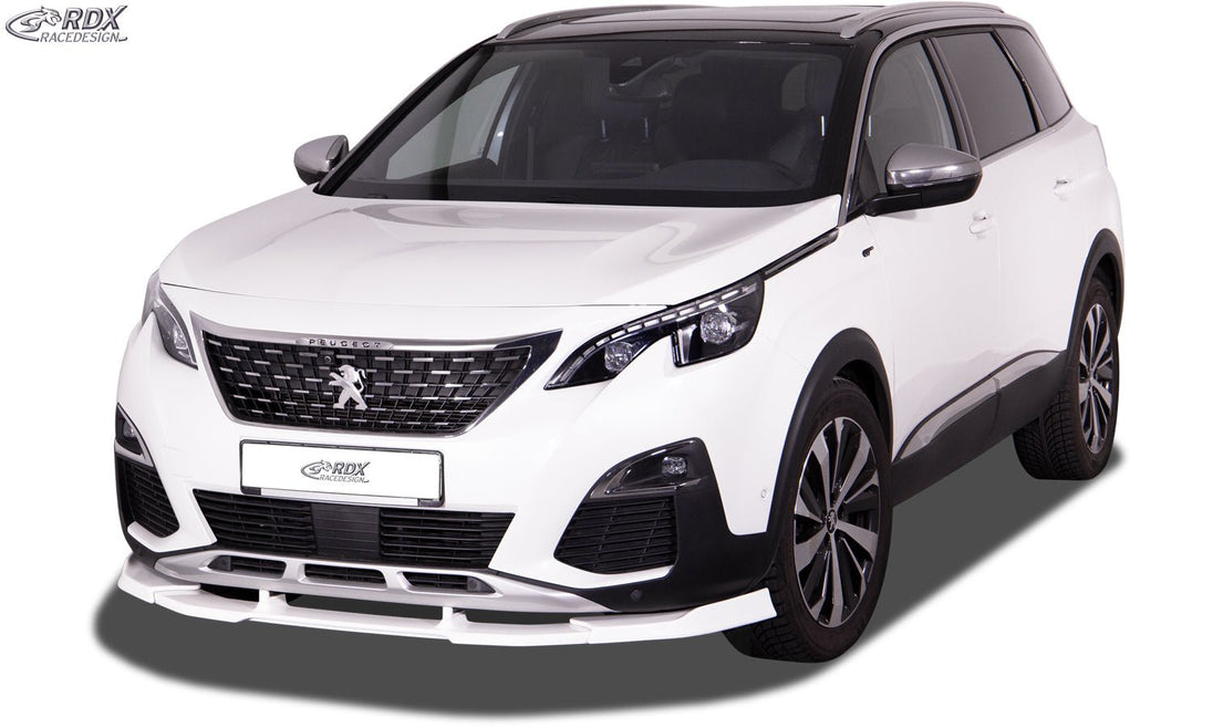 Front Spoiler VARIO-X for PEUGEOT 3008 / 5008 (M) 2017-2020 Front Lip Splitter - RDX - Front Lip - RDX - RDFAVX30130