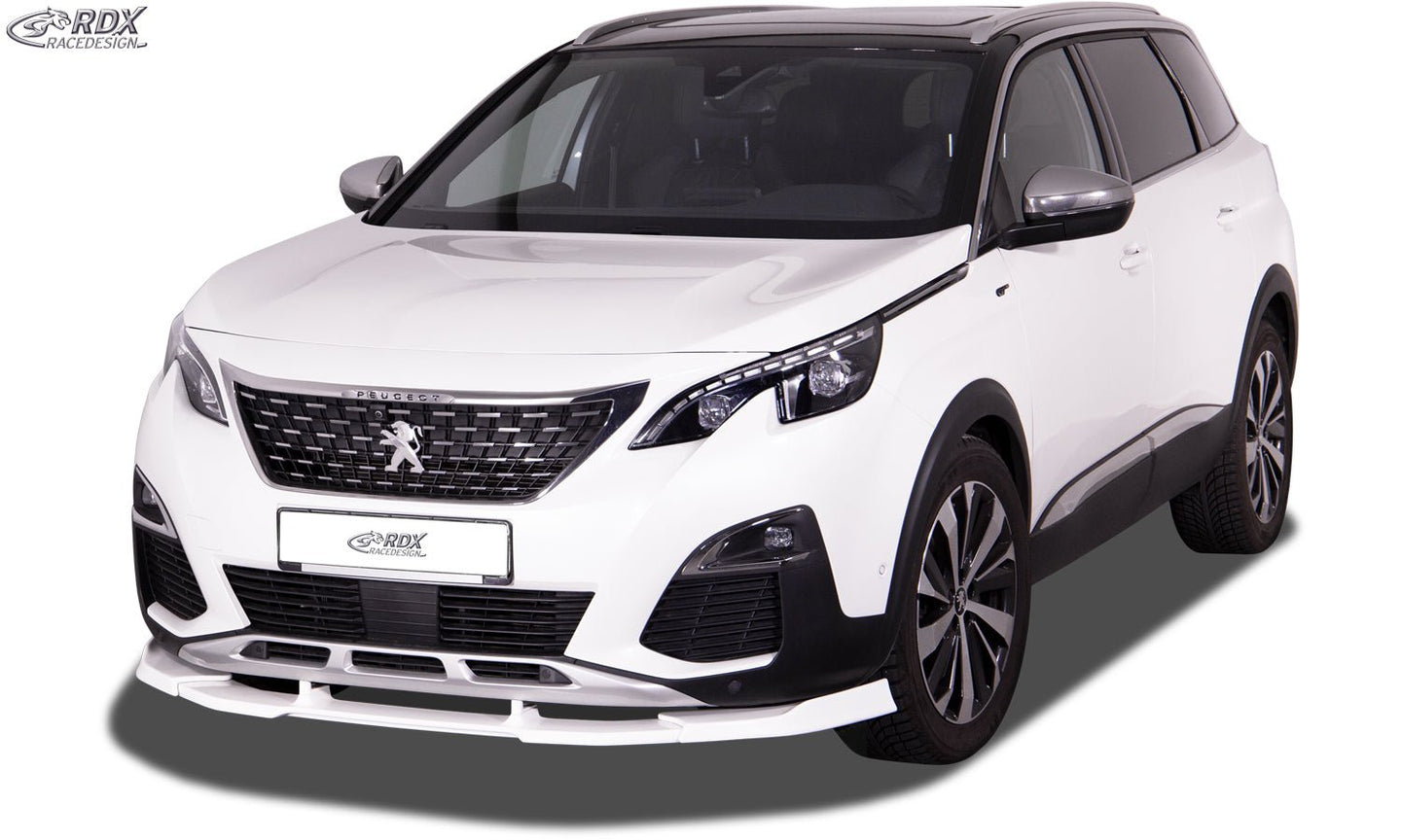 Front Spoiler VARIO-X for PEUGEOT 3008 / 5008 (M) 2017-2020 Front Lip Splitter - RDX - Front Lip - RDX - RDFAVX30130