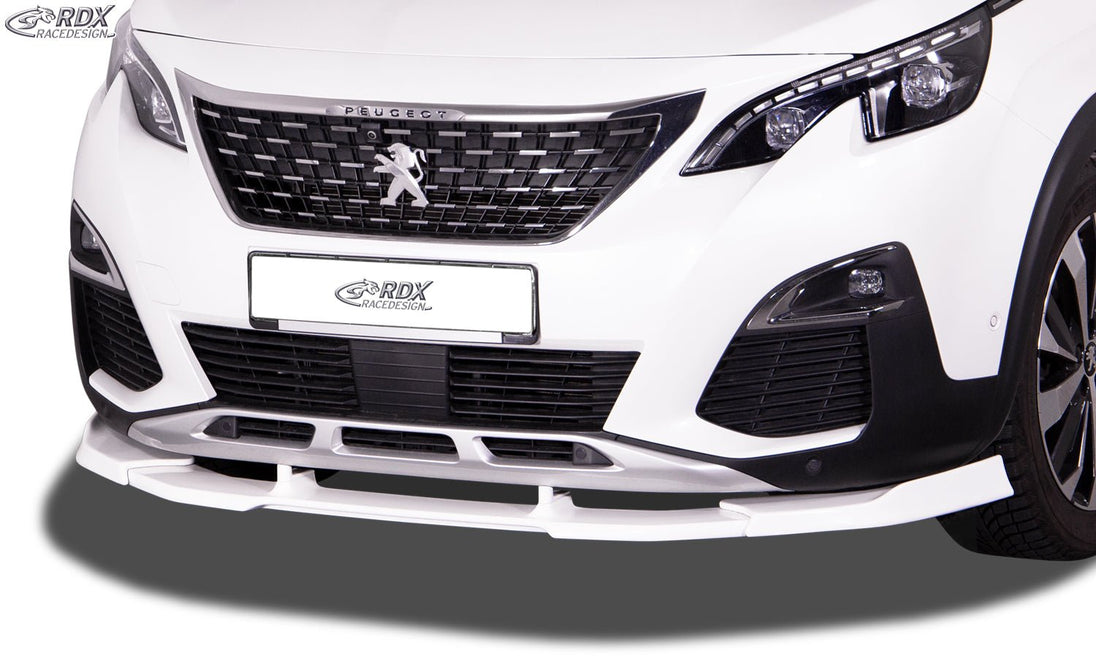 Front Spoiler VARIO-X for PEUGEOT 3008 / 5008 (M) 2017-2020 Front Lip Splitter - RDX - Front Lip - RDX - RDFAVX30130