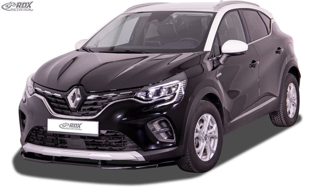 Front Spoiler VARIO-X for RENAULT Captur II (2020+) Front Lip Splitter - RDX - Front Lip - RDX - RDFAVX30122