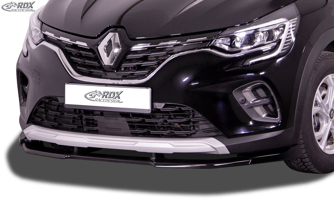 Front Spoiler VARIO-X for RENAULT Captur II (2020+) Front Lip Splitter - RDX - Front Lip - RDX - RDFAVX30122