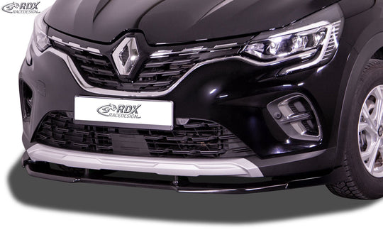 Front Spoiler VARIO-X for RENAULT Captur II (2020+) Front Lip Splitter - RDX - Front Lip - RDX - RDFAVX30122