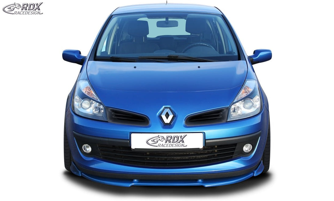 Front Spoiler VARIO-X for RENAULT Clio 3 Phase 1 (not RS) Front Lip Splitter - RDX - Front Lip - RDX - RDFAVX30471