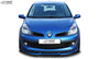 Front Spoiler VARIO-X for RENAULT Clio 3 Phase 1 (not RS) Front Lip Splitter - RDX - Front Lip - RDX - RDFAVX30471