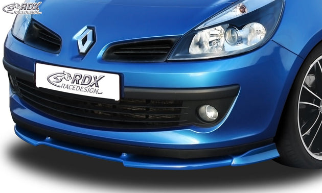 Front Spoiler VARIO-X for RENAULT Clio 3 Phase 1 (not RS) Front Lip Splitter - RDX - Front Lip - RDX - RDFAVX30471