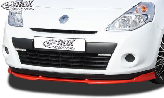 Front Spoiler VARIO-X for RENAULT Clio 3 Phase 2 (not RS) Front Lip Splitter - RDX - Front Lip - RDX - RDFAVX30473