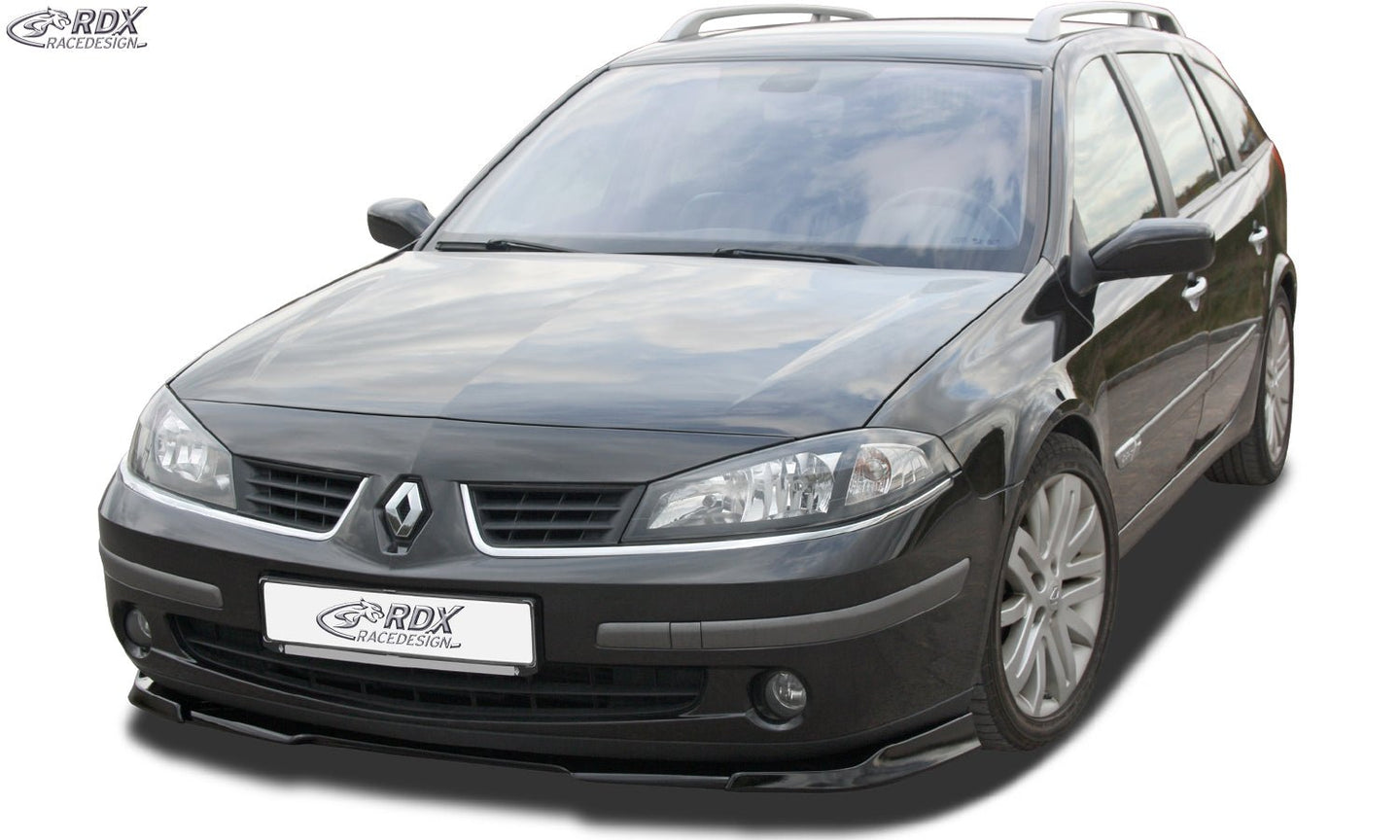 Front Spoiler VARIO-X for RENAULT Laguna 2 Phase 2 2005+ Front Lip Splitter - RDX - Front Lip - RDX - RDFAVX30487