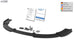 Front Spoiler VARIO-X for RENAULT Laguna 3 Phase 1 Front Lip Splitter - RDX - Front Lip - RDX - RDFAVX30488