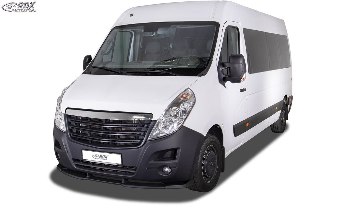 Front Spoiler VARIO-X for RENAULT Master (2010+) & OPEL / VAUXHALL / VAUXHALL Movano (2010+) Front Lip Splitter - RDX - Front Lip - RDX - RDFAVX30229