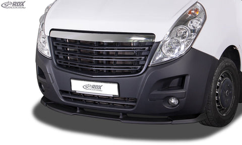 Alerón delantero VARIO-X para RENAULT Master (2010+) y OPEL / VAUXHALL / VAUXHALL Movano (2010+), divisor de faldón delantero - RDX