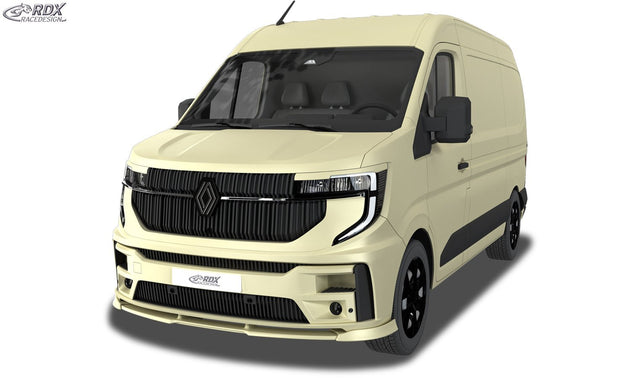 Front Spoiler VARIO-X for RENAULT Master & NISSAN Interstar (2024-present) Front Lip Splitter - RDX - Front Lip - RDX - RDFAVX30270