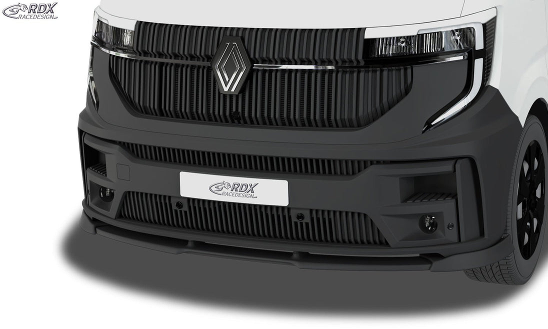 Front Spoiler VARIO-X for RENAULT Master & NISSAN Interstar (2024-present) Front Lip Splitter - RDX - Front Lip - RDX - RDFAVX30270