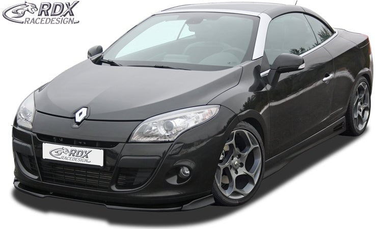 Front Spoiler VARIO-X for RENAULT Megane 3 Coupe / Convertible / CC (-2012) Front Lip Splitter - RDX - Front Lip - RDX - RDFAVX30633