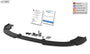 Front Spoiler VARIO-X for RENAULT Megane 3 Coupe / Convertible / CC (-2012) Front Lip Splitter - RDX - Front Lip - RDX - RDFAVX30633