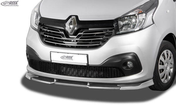 Spoiler delantero VARIO-X para RENAULT Trafic (2014-2021), NISSAN NV300 (2016-2021), OPEL / VAUXHALL Vivaro B (2014-2019) y FIAT Talento (2016-2021), divisor de labio delantero - RDX