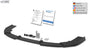 Front Spoiler VARIO-X for RENAULT Trafic (2021-present) Front Lip Splitter - RDX - Front Lip - RDX - RDFAVX30233