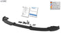 Front Spoiler VARIO-X for RENAULT Twingo 2 RS Phase 1 Front Lip Splitter - RDX - Front Lip - RDX - RDFAVX30465