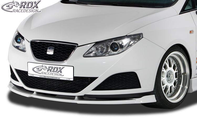 Front Spoiler VARIO-X for SEAT Ibiza 6J, 6J SC & 6J ST -03/2012 (not FR, Cupra, Bocanegra) Front Lip Splitter - RDX - Front Lip - RDX - RDFAVX30016