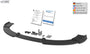 Front Spoiler VARIO-X for SEAT Ibiza 6J, 6J SC & 6J ST Facelift 04/2012+ (not FR) Front Lip Splitter - RDX - Front Lip - RDX - RDFAVX30039